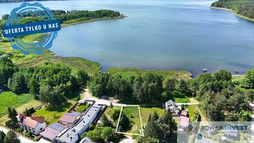 Działka nad jeziorem z dostępem do plaży i cumowania działka Boszkowo