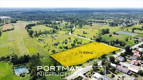 Działka 15 900 m² w Wiązownie (uzyskiwane warunki zabudowy) działka Wiązowna Kościelna