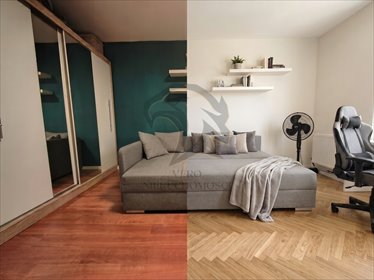Na sprzedaż przestronne 44 m² na ostatnim piętrze w Łodzi mieszkanie Łódź, Poli Gojawiczyńskiej