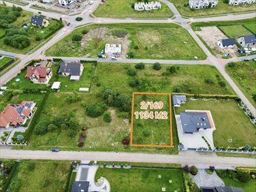 Na sprzedaż działka 1134 m² w Bydlinie z możliwością zabudowy działka Bydlino, Złoty Potok, Turkusowa