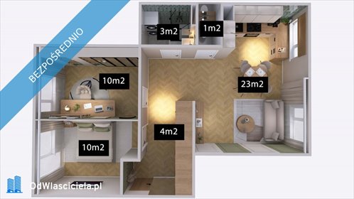 mieszkanie na sprzedaż 50m2 mieszkanie Wrocław, Krzyki, Przyjaźni 95