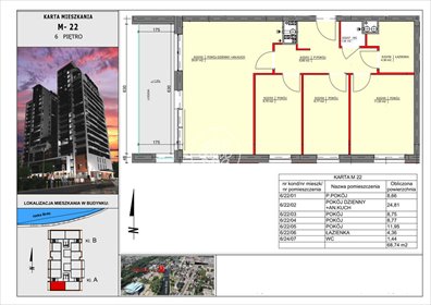 mieszkanie na sprzedaż 69m2 mieszkanie Bydgoszcz, Centrum, Toruńska