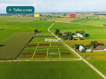 Działki budowlane w Sierzputach Zagajnych (1 006 m²) z warunkami zabudowy działka Sierzputy Zagajne
