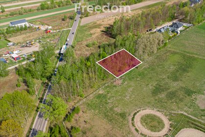 działka na sprzedaż 1000m2 działka Gołków, Ceglana