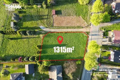 Polecam działkę 1315 m² pod dom i biznes w Bielsku-Białej działka Bielsko-Biała, Janowicka