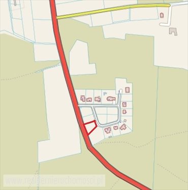 działka na sprzedaż 1121m2 działka Buchałów