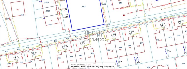 działka na sprzedaż 1588m2 działka Warszawa, Wawer, Przylaszczkowa