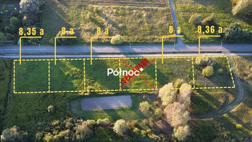 działka na sprzedaż 836m2 działka Tarnobrzeg, Sobów, gen. J. Bema