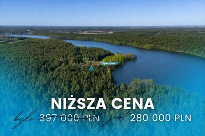 Działka nad jeziorem Kaszuby 5800 m² z własnym zejściem działka Bartoszylas, Ruda
