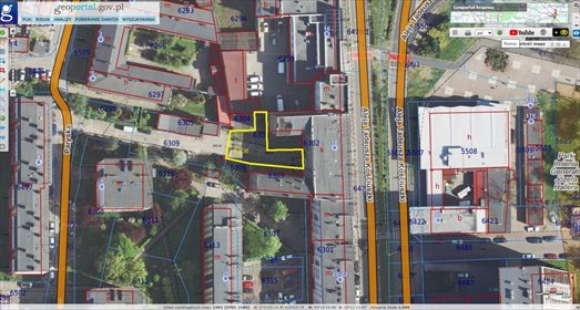 Działka na sprzedaż w Dąbrowie Górniczej, 284 m2, atrakcyjna cena działka Dąbrowa Górnicza, Aleja Tadeusza Kościuszki