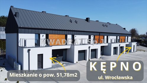 Nowoczesne 3-pokojowe mieszkanie z dużym tarasem mieszkanie Kępno