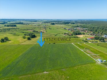 działka na sprzedaż 1226m2 działka Jarosławiec