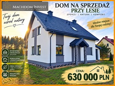 Do sprzedania dom 160 m² w Tereszewie w otoczeniu przyrody dom Tereszewo