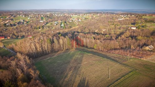 Działka budowlana z widokiem, media, nowe domy działka Rzeszów, Matysówka, Pienińska