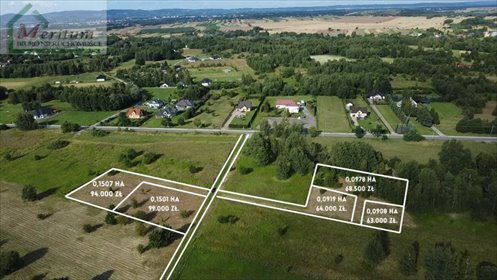 działka na sprzedaż 919m2 działka Bóbrka