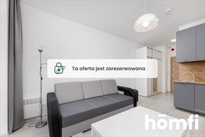 Nowoczesny mikroapartament 24,5 m² z aneksem i parkingiem mieszkanie Wrocław, Muchobór Wielki, Muchobór Wielki, Władysława Zarembowicza
