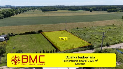 Na sprzedaż działka budowlana 1239 m² z pełnym uzbrojeniem działka Koszęcin, Ligonia