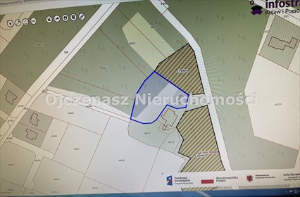 Sprzedam działkę z budynkiem i zalesieniem 3074 m² w Niwach działka Niwy