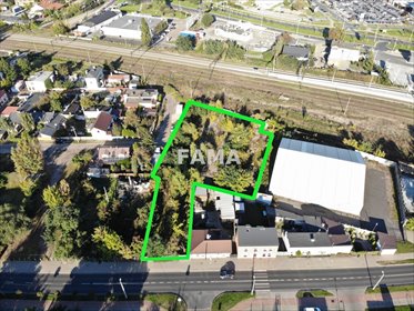 Dwie działki pod usługi i zabudowę, 2642 m². działka Włocławek, Południe