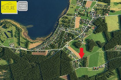 Działka letniskowa blisko jeziora Kałębie, 987 m² działka Wycinki