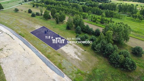 działka na sprzedaż 1180m2 działka Trzeboś, Mościny