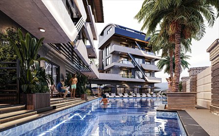 mieszkanie na sprzedaż 72m2 mieszkanie Alanya, Cikcilli, Alanya, Antalya