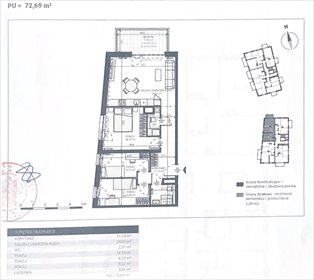 mieszkanie na sprzedaż 73m2 mieszkanie Gdańsk, Piecki-Migowo, Franciszka Rakoczego