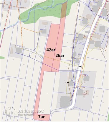 Na sprzedaż działka 75 ar z mediami i drogą w Strażowie działka Strażów