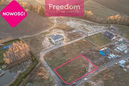 działka na sprzedaż 1215m2 działka Nowina