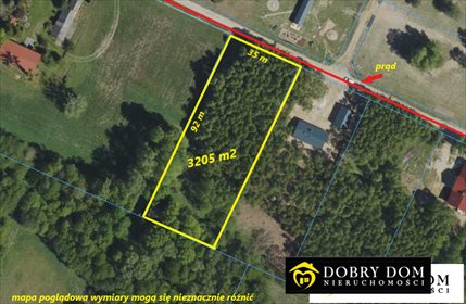 działka na sprzedaż 3205m2 działka Zajezierce