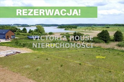 Działka budowlana z widokiem na jezioro Haleckie, blisko Ełku działka Oracze