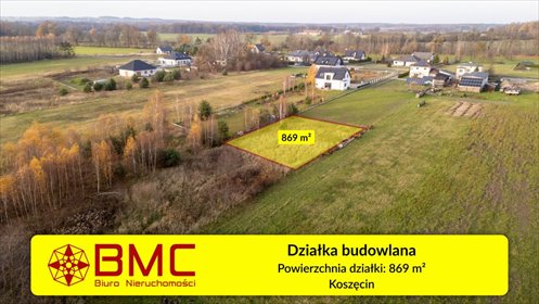 działka na sprzedaż 869m2 działka Koszęcin, Dąbrówki