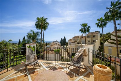 Luksusowy dom z panoramicznym widokiem na morze (Marbella) dom Marbella