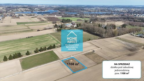 Na sprzedaż działka 1108 m² w Warznie z mediami i warunkami zabudowy działka Warzno, Czeczewska
