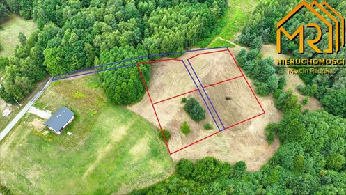 działka na sprzedaż 996m2 działka Pogórska Wola