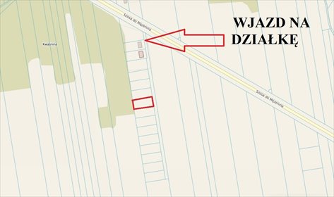 działka na sprzedaż 1233m2 działka Zawady