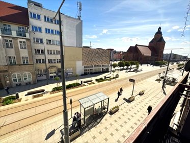 Do sprzedania przestronne 3-pokojowe mieszkanie 60,6 m² z balkonem i widokiem na Plac Katedralny mieszkanie Gorzów Wielkopolski, Śródmieście