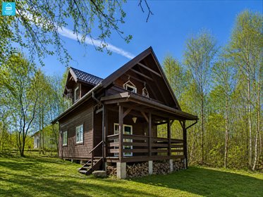 Urokliwy domek nad morzem z tarasem i widokiem dom Mechowo