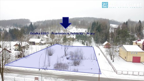 działka na sprzedaż 3400m2 działka Przedmieście Dubieckie