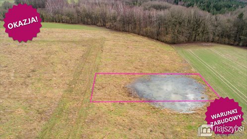 działka na sprzedaż 1118m2 działka Kołobrzeg, Gościno