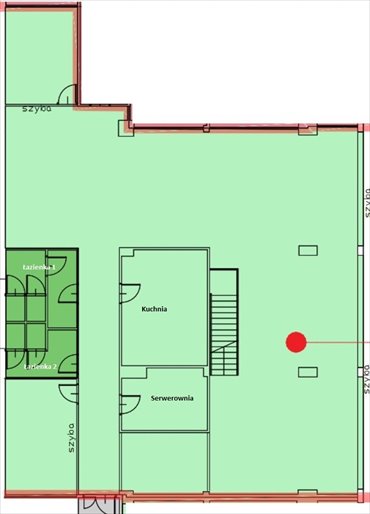 lokal użytkowy na wynajem 423m2 lokal użytkowy Kraków, Podgórze, Wadowicka