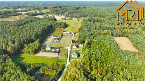 Działka budowlana 1400 m² w Pogórskiej Woli (media, las) działka Pogórska Wola