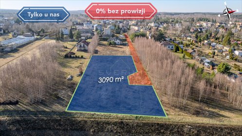 działka na sprzedaż 3090m2 działka Częstochowa, Grabówka, Gminna