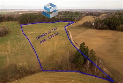 Kompleks rolny 25,74 ha, pełna orka, wysokie plony działka Rudno