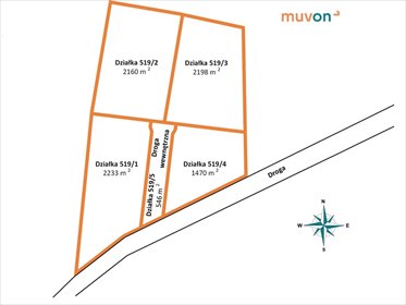 działka na sprzedaż 1470m2 działka Dobieszczyzna