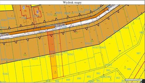 Działki 1523 m² z częścią budowlaną, dostępne od ręki - polecam! działka Bolesław, Klonowa