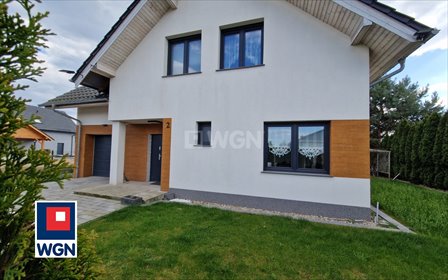 Nowoczesny dom 5 pokoi z garażem, ogrzewaniem podłogowym dom Szprotawa, Zabobrze