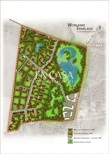 Unikalna działka inwestycyjna 21,87 ha w Worławkach działka Worławki