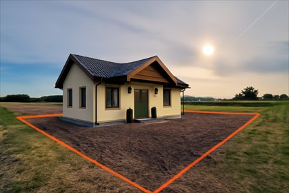 działka na sprzedaż 817m2 działka Dominikowice