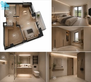 Nowoczesny 2-pokojowy apartament w centrum Krynicy-Zdroju. mieszkanie Krynica-Zdrój